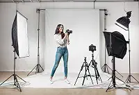 Tecido Fundo Infinito Fotográfico Chroma Key 1,90 X 3,00 Mts (Branco)