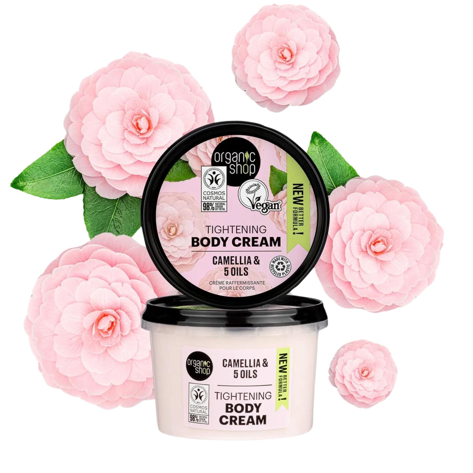 Amazon.com : Organic Shop Body Cream Japanese Camellia