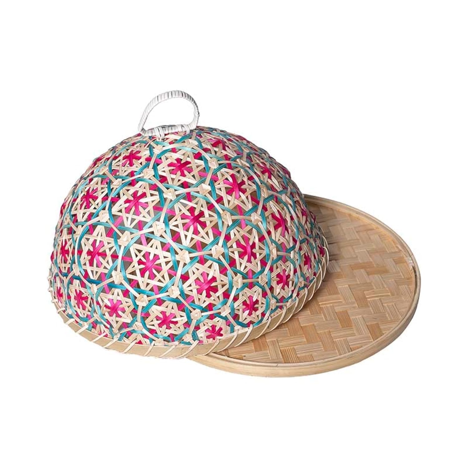 RAZIA-P Rattan Wicker Food Cover Tray