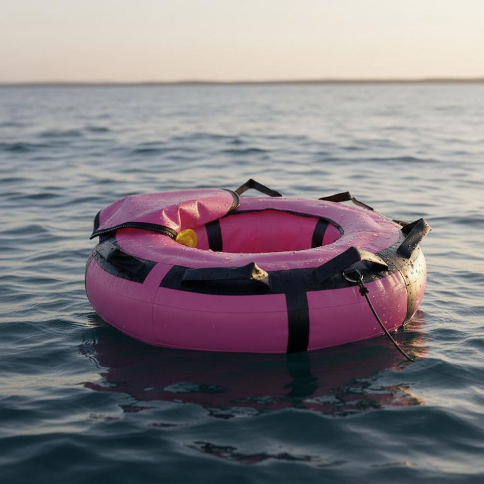 Aufblasbare Boje Taucherboje Freediving Boje Signalboje Markierungsboje aus PVC mit Heller Sichtbarkeit Sicherer Befestigung Und Einfachem Handling