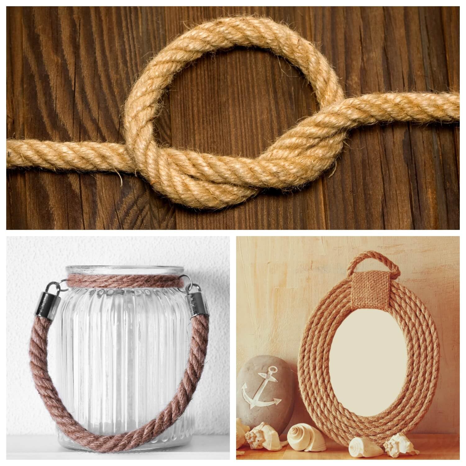 Cuerda de yute de 10 mm, 164 pies, 4.5 libras de grosor, cuerda de yute para jardín, rascador, jardinería, agrupación y decoración para colgar en la pared (marrón)
