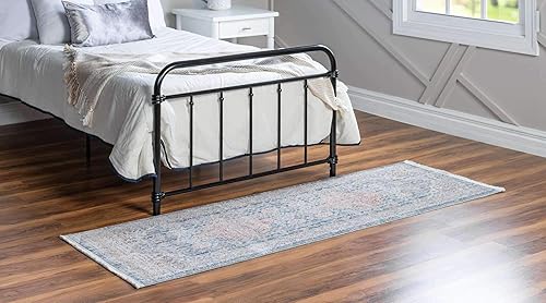 Miniatura 3 de Unique Loom Noble Collection - Alfombra de área tradicional, envejecida, vintage, geométrica, con borde, 2 pies 7 pulgadas x 9 pies 11 pulgadas,