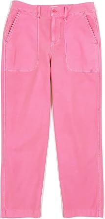 J.Crew Womens High Rise Garment-Dyed Foundry Pant