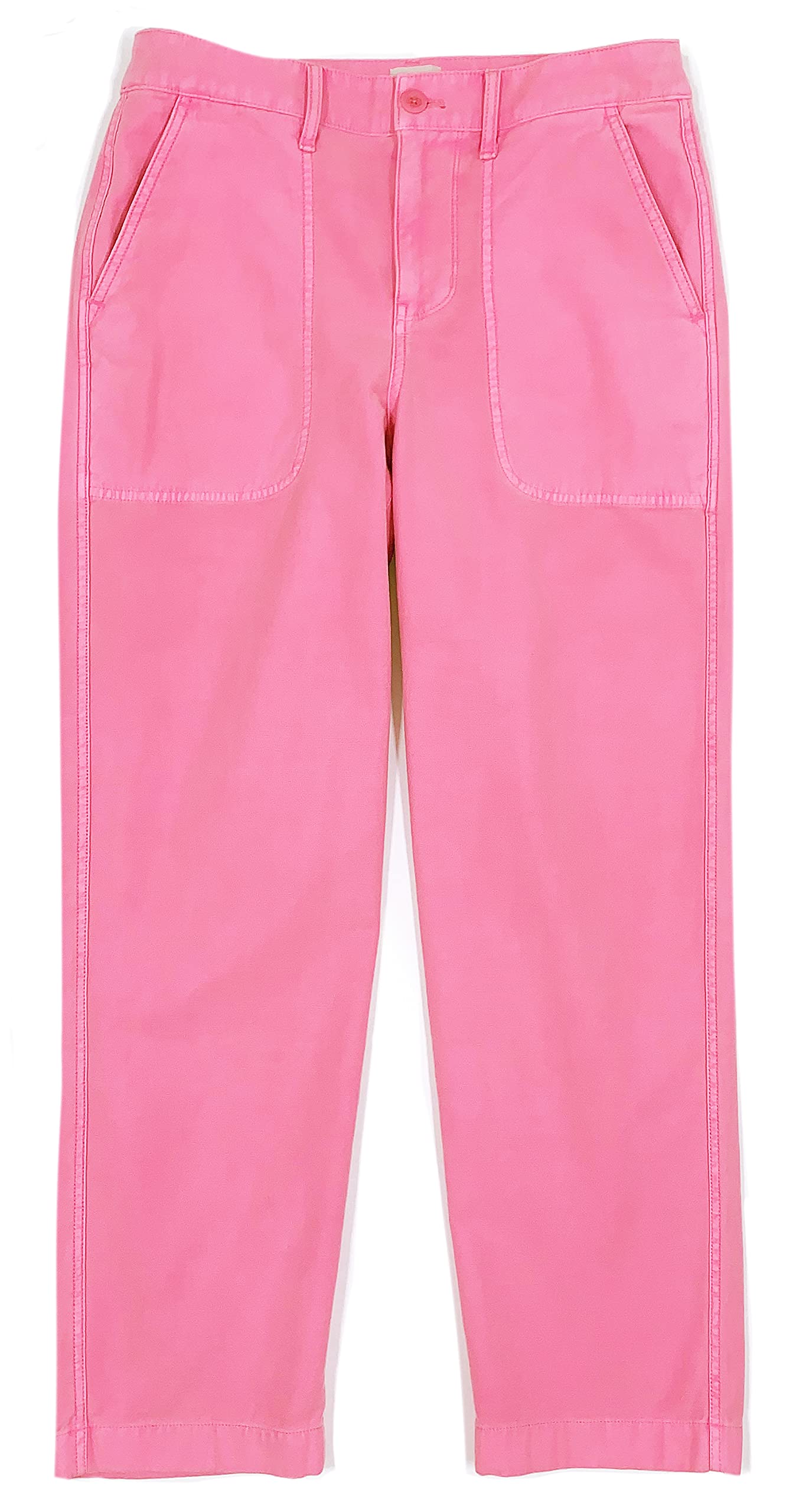 J Crew Womens High Rise Garment-Dyed Foundry Pant