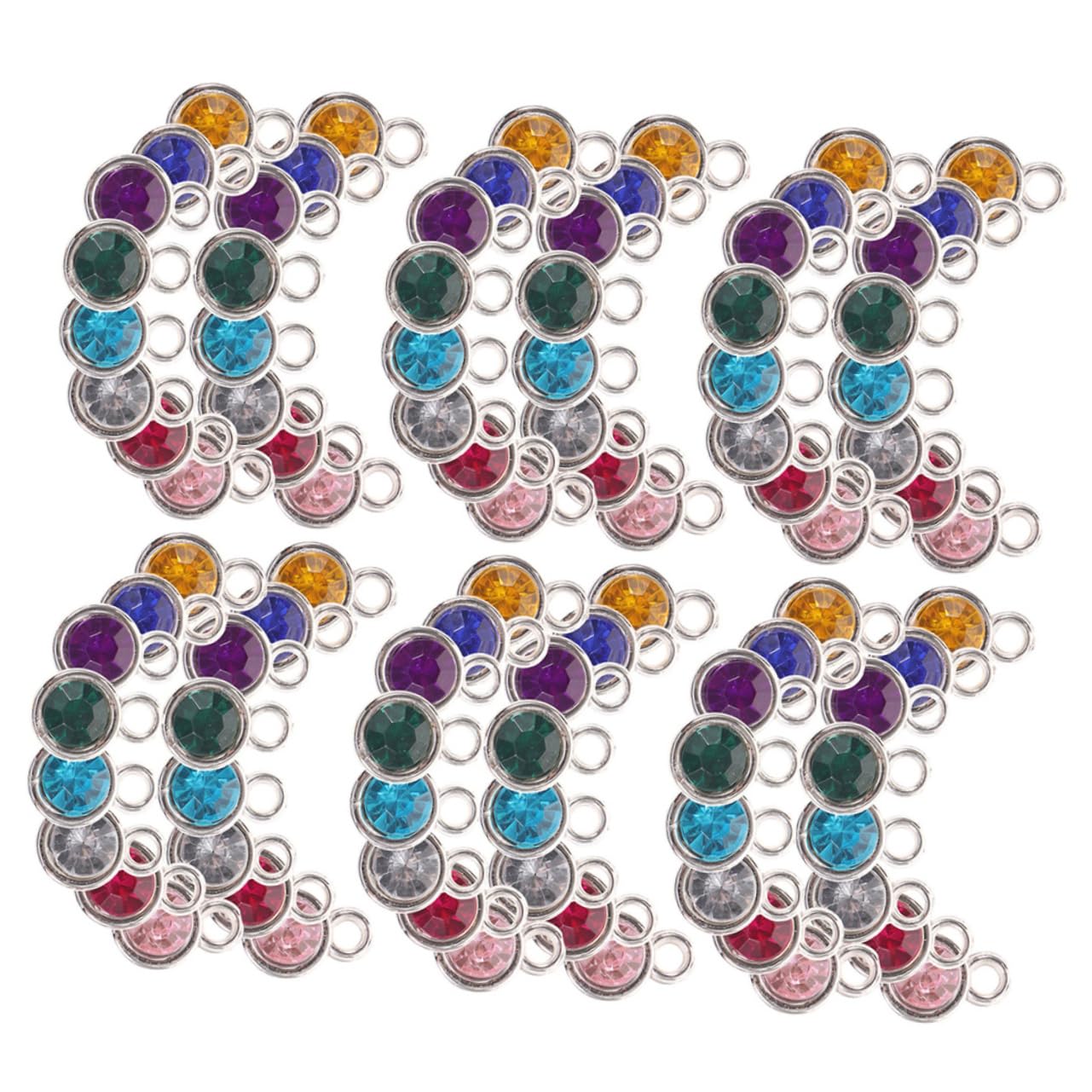 200 Pz Pendente Dei Monili Materiale Dei Gioielli Fai Da Te Creazione Di Gioielli Accessori Della Pietra Preziosa Ciondola I Fascini Vestito Della Pietra Preziosa Accessorio