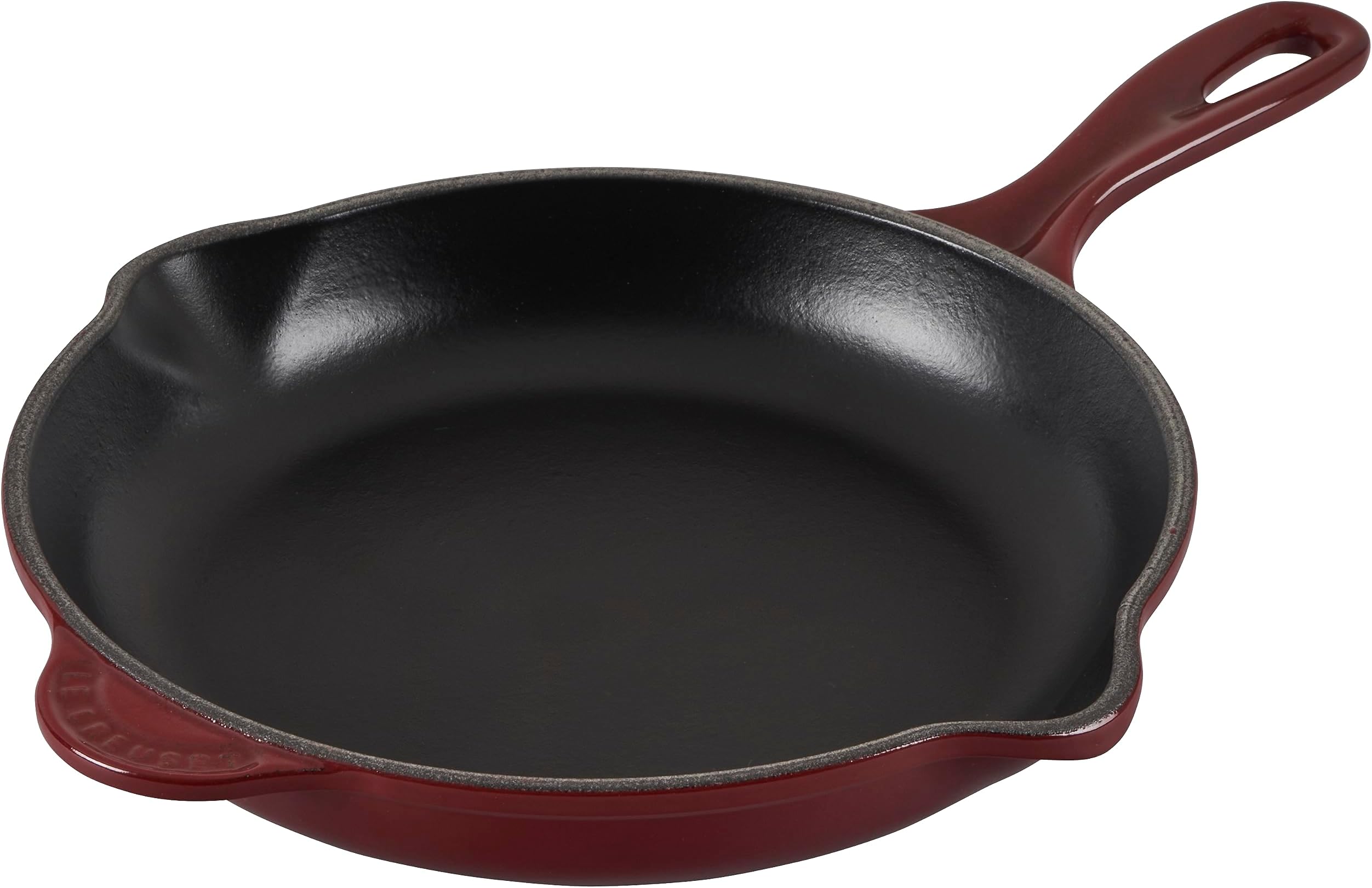 LE CREUSETEnameled Cast Iron Classic Skillet, 9", Rhone