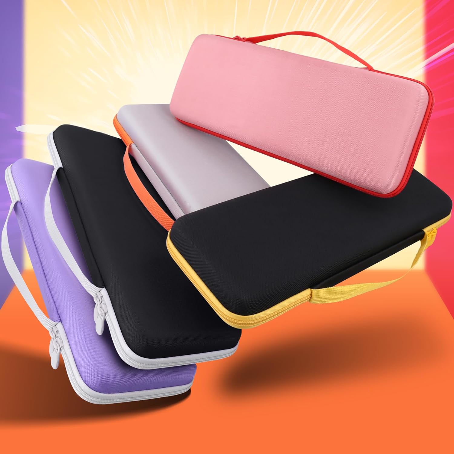 co2CREA Hard Case Compatible with Logitech POP ICON Combo, Bluetooth Keyboard and Mouse Combo (Graphite White Case) - Image 3