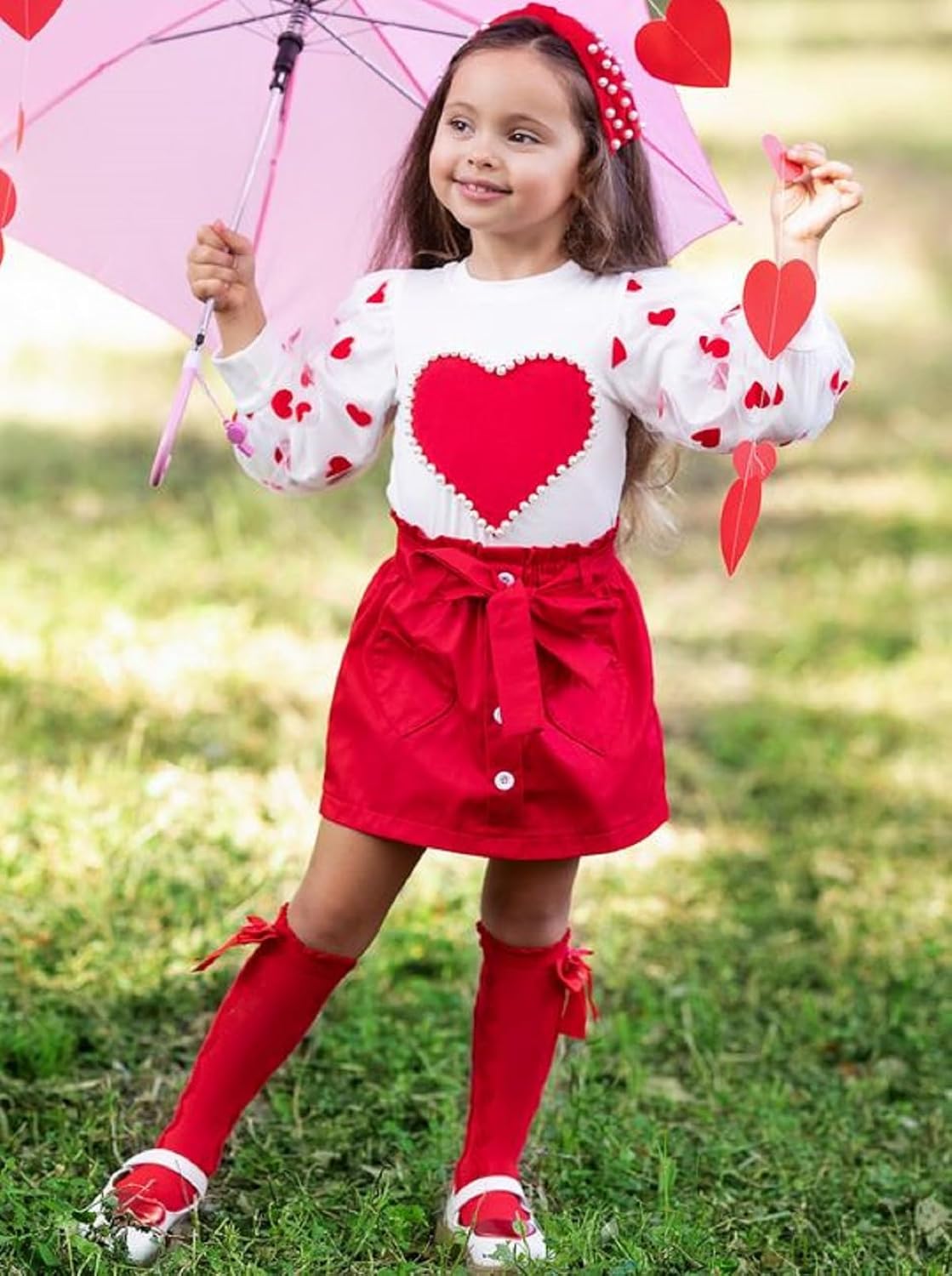 Baby Girl Valentine Day Outfits