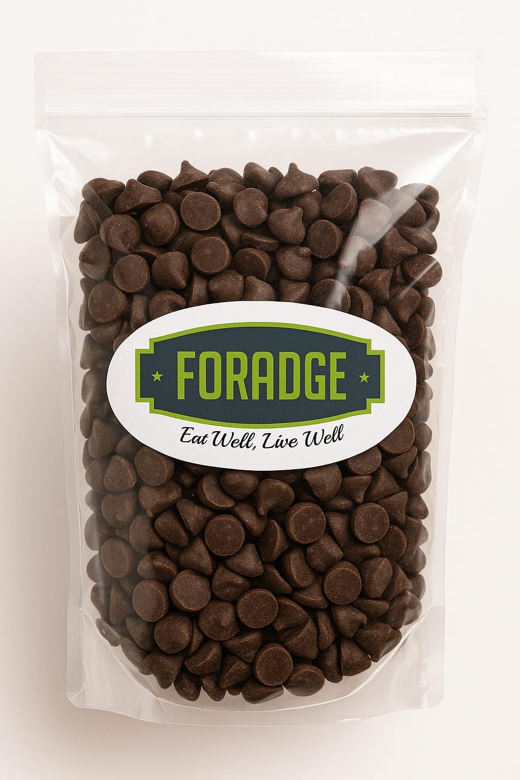 FORADGE Dark chocolate chip 150g Compound Chocolate for Baking & Decorating | Perfect for Cookies, Cakes, Muffins, Ice Cream & Desserts