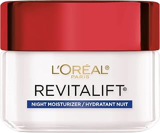 L'Oreal Paris Revitalift Pro Retinol Night Cream: Anti-Wrinkle Firming Moisturizer for Smoother, Firmer Skin 1.7 oz