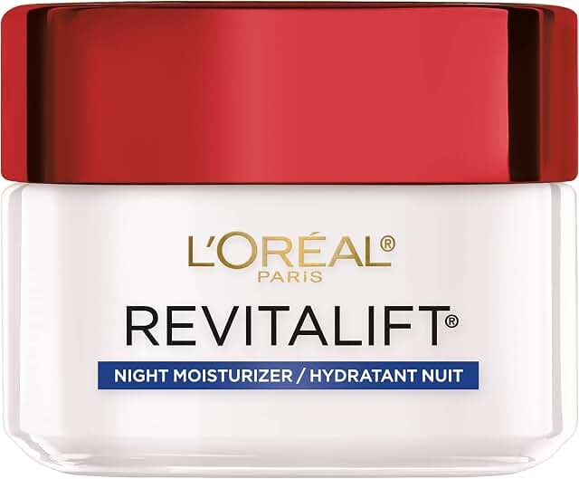 Revitalift Anti-Wrinkle and Firming Face Night Cream, Pro Retinol 1.7 oz