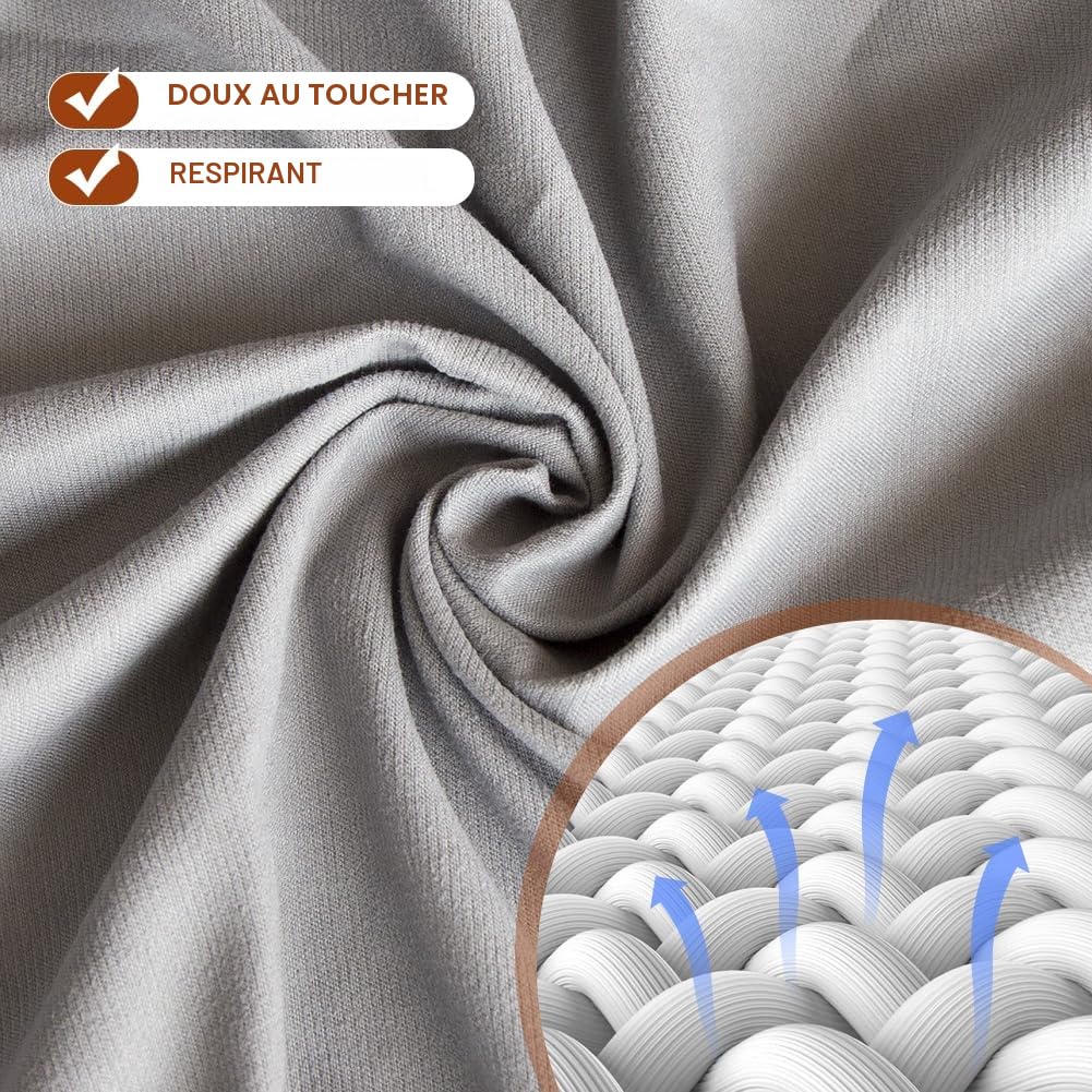 2pcs Housse Table de Massage, Drap Housse Table Massage - Lavable - Drap Housse de Protection pour Table de Massage 70 x 190 x 12cm