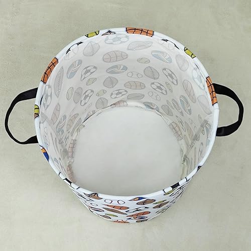 Miniatura 195 de LANGYASHAN Contenedor de almacenamiento, cesta organizadora plegable de tela de lona para ropa sucia, contenedores de juguetes, cestas de regalo, Un