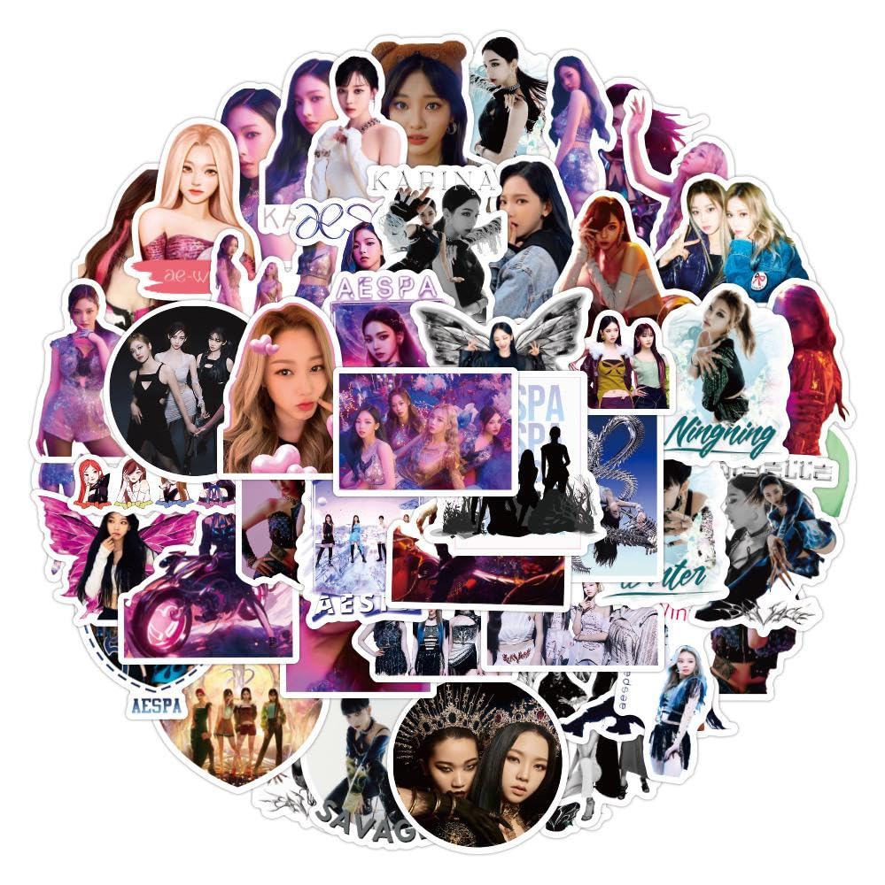 Amazon.co.jp: 韓国アイドル 女性 50枚ステッカー 可愛い 綺麗 