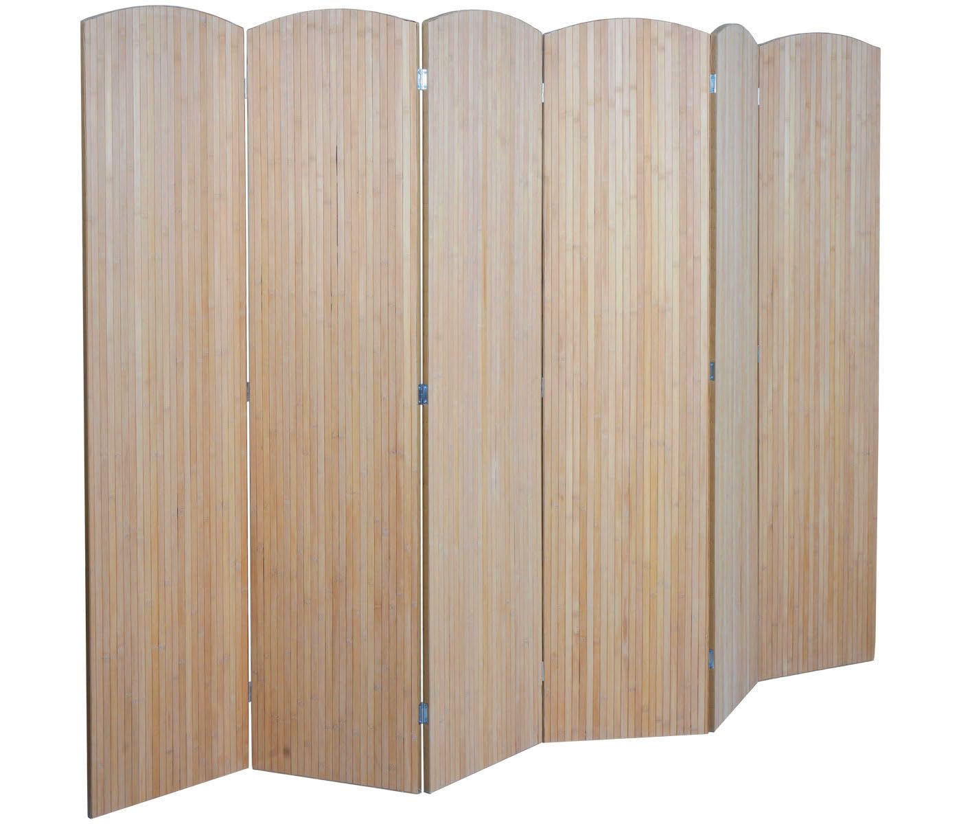 Paravent en Bambou HWC-O30 170 x 245 cm