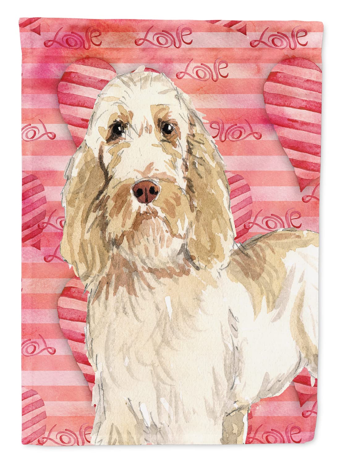 Drapeau Spinone Italiano Love grand format Caroline's Treasures