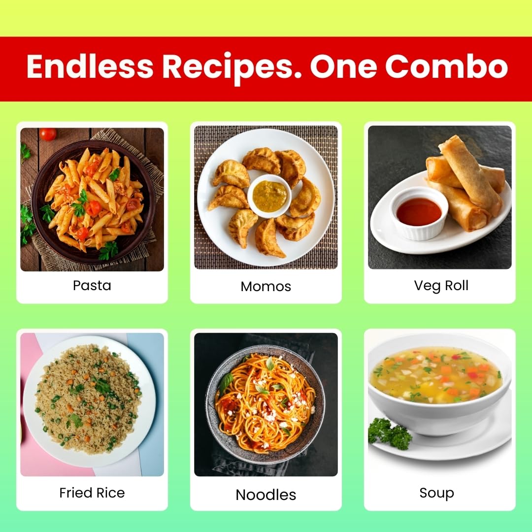 Gusto Foods Chinese Sauces Combo | Red Chilli 200g, Green Chilli 190g, Soya Sauce 310g & Chilli Vinegar 170ml | Asian Sauce Pack for Fried Rice, Noodles & More