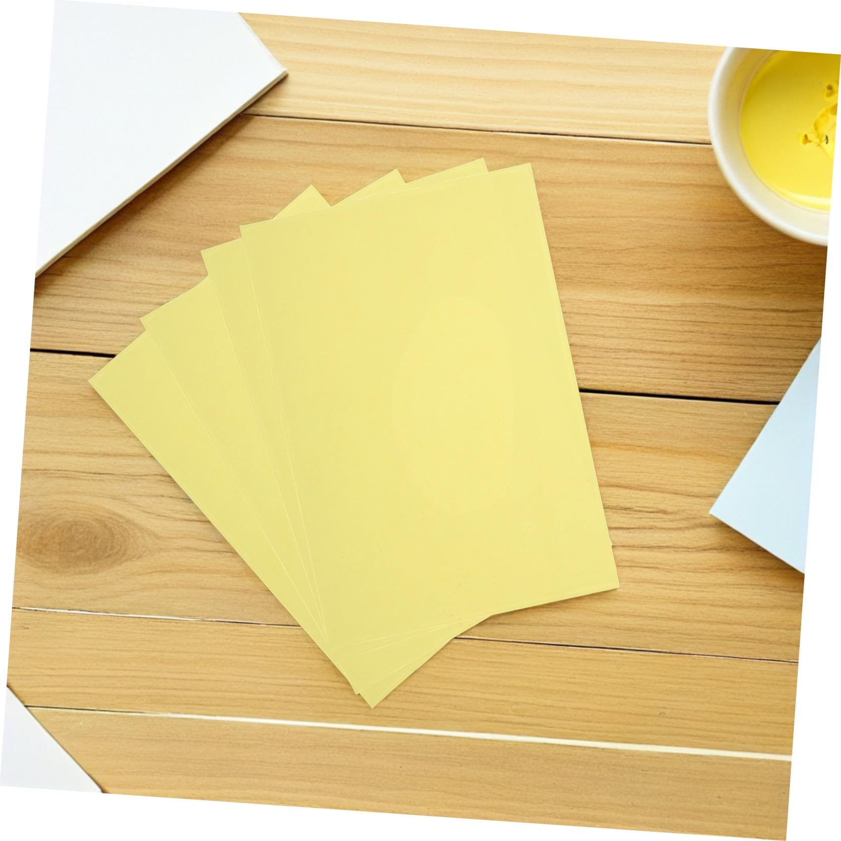 SHINEOFI 200pezzi Carta Per Stampante Giallo Di Carta Colorata Per Fotocopie Per Stampa Colorata Cartoncino Per Stampante Liscio Stampabili Bifacciali Per Ufficio e Scuola