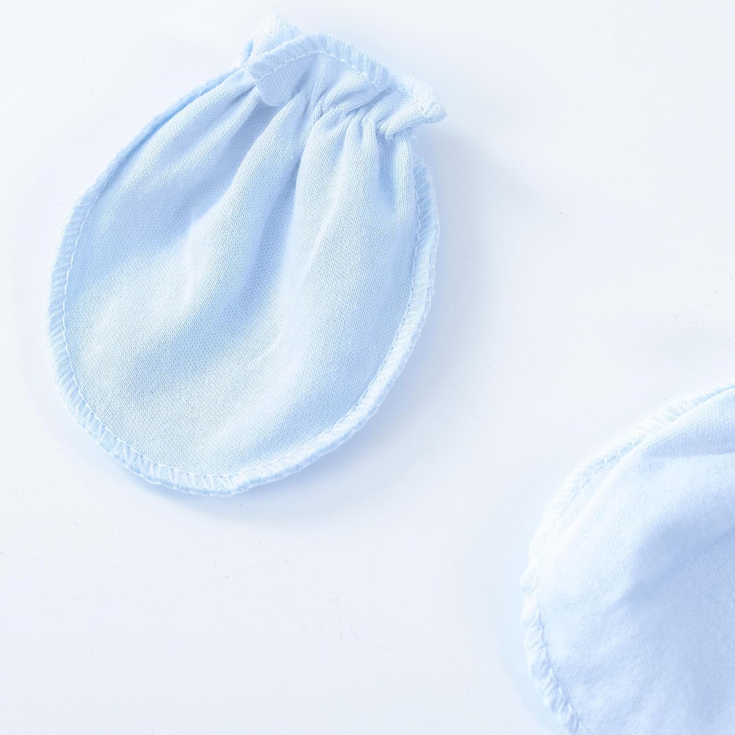 Baby Rompers 0~3 to 3-6 Months 100% Cotton Footies 3PCS Jumpsuit with Solid Hats Mittens Gloves - Image 7