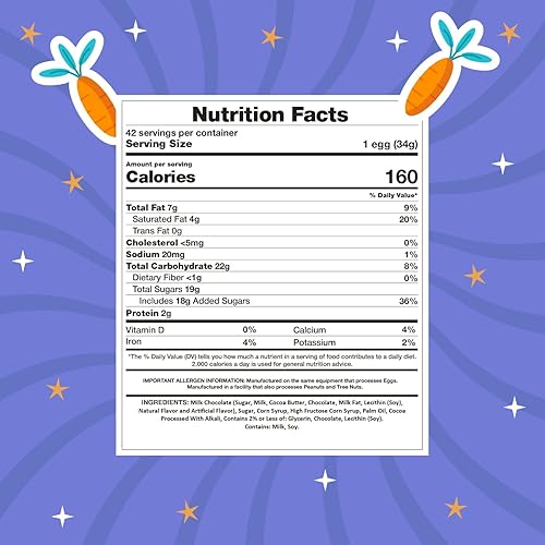 Miniatura 5 de CADBURY - Huevos de crema de chocolate, caramelo cremoso relleno de chocolate con leche, huevo de 1.2 onzas (paquete de 42 unidades)