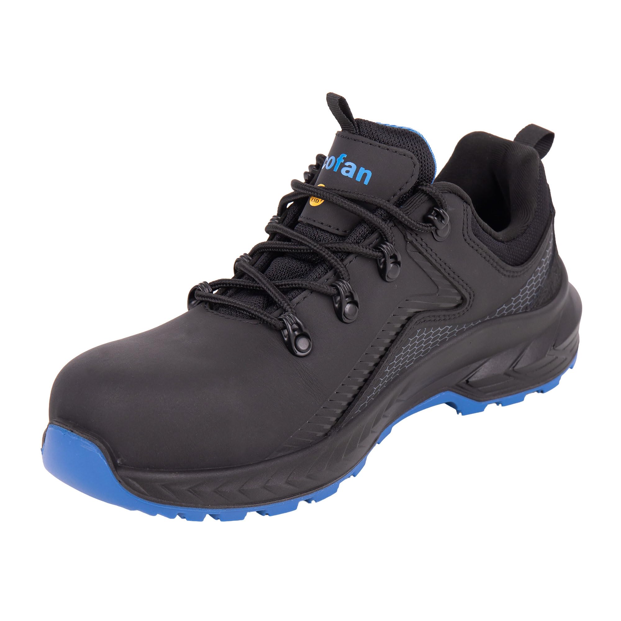 Cofan Zapato de Seguridad Deportivo S3L FO SR ESD Gante, Puntera de Composite, de Conformidad con EN ISO 20345:2022/A1:2024