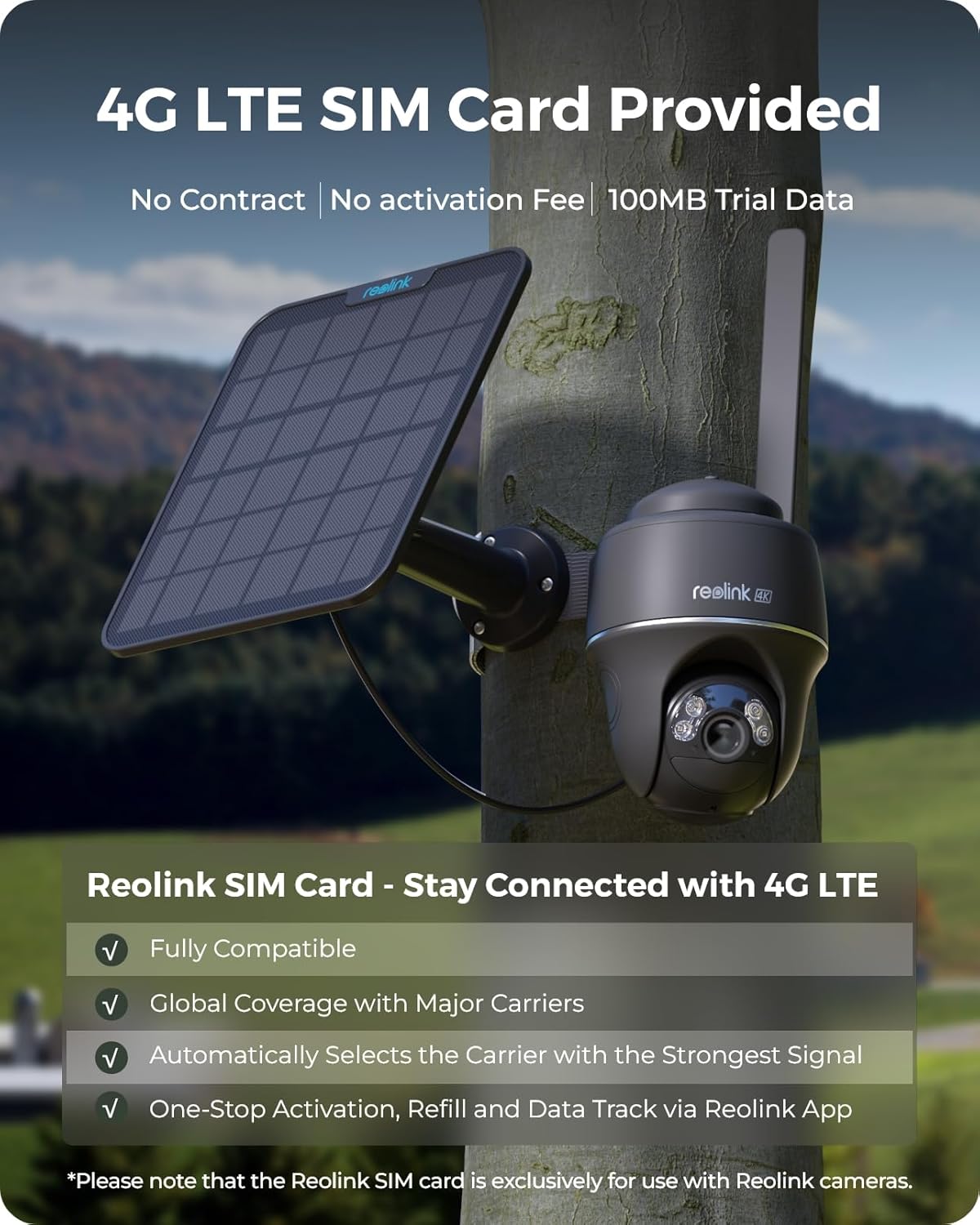 Panoramic view captured by the Reolink Go PT Ultra camera, demonstrating its 360-degree coverage.