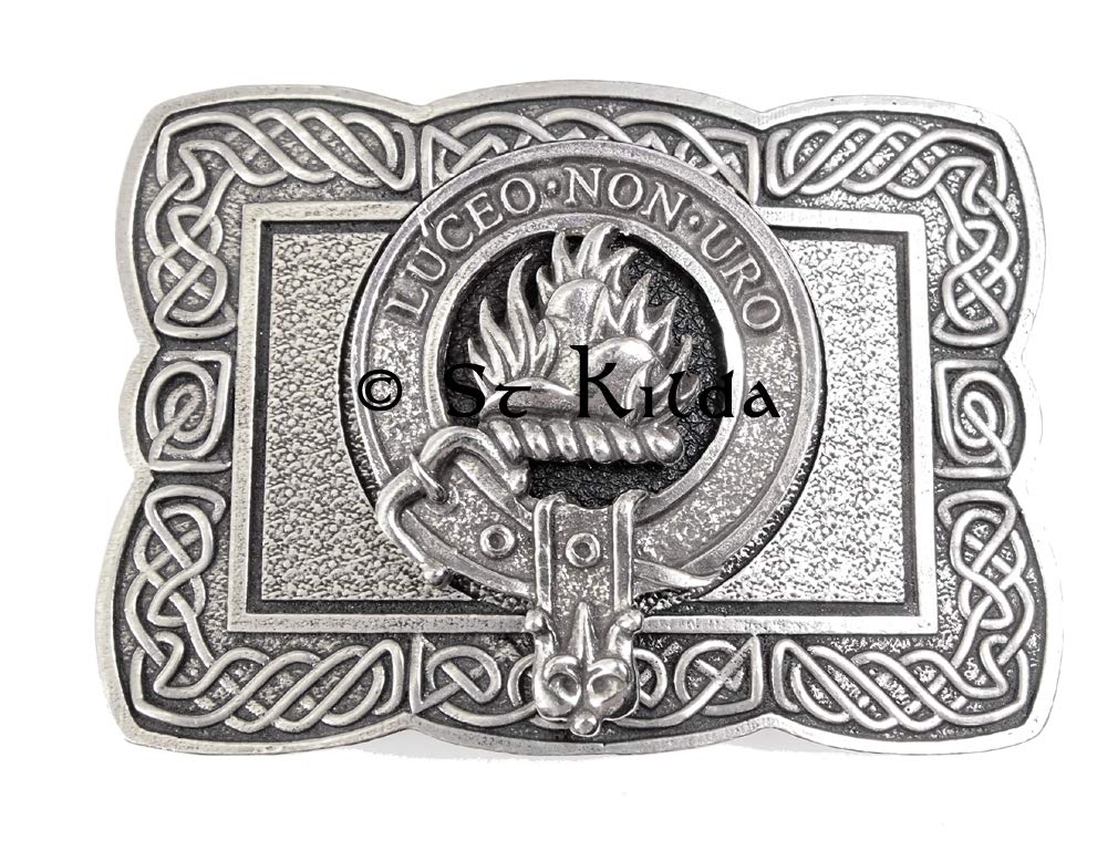 St Kilda MacKenzie Clan Crest Kilt Belt Buckle