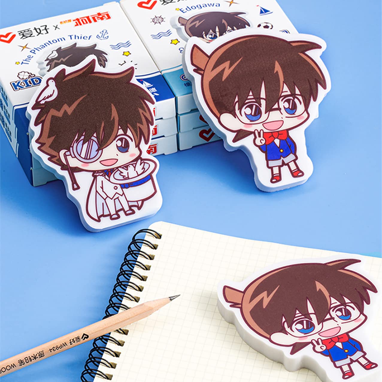 Amazon.co.jp: 名探偵コナン 消しゴム 怪盗キッド消しゴム 子供可愛い