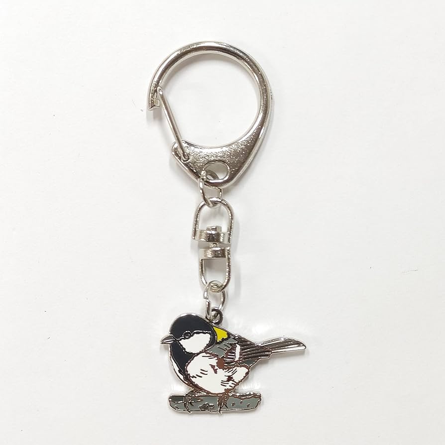 Amazon.co.jp: 野鳥 シジュウカラ キーホルダー 野鳥 グッズ 鳥