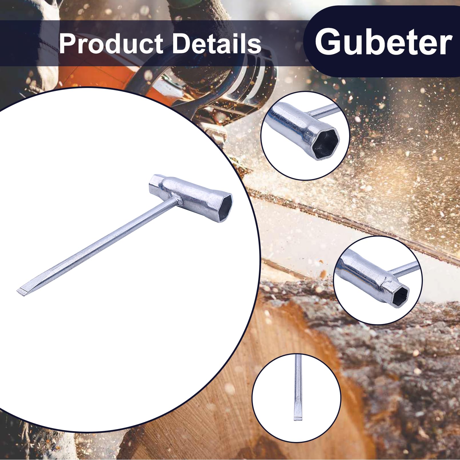 Outil de dépose d'embrayage, Pour Husqvarna Rancher 340 345 346 350 351 353 445 450 455 460 502 54 16-03, 502541601 502541000.