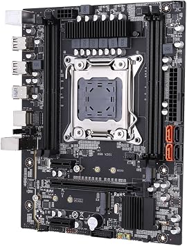 X99 Desktop Motherboard Fit for LGA 2011-3 NVME SATA M.2 Slot Support Dual-Channels DDR4 ECC SATA3.0 USB3.0gaming Motherboard Combo