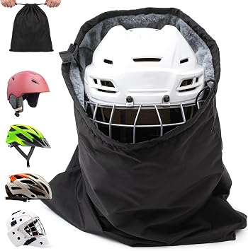 Hockey Helmet Bag with Soft Fleece Lining Waterproof