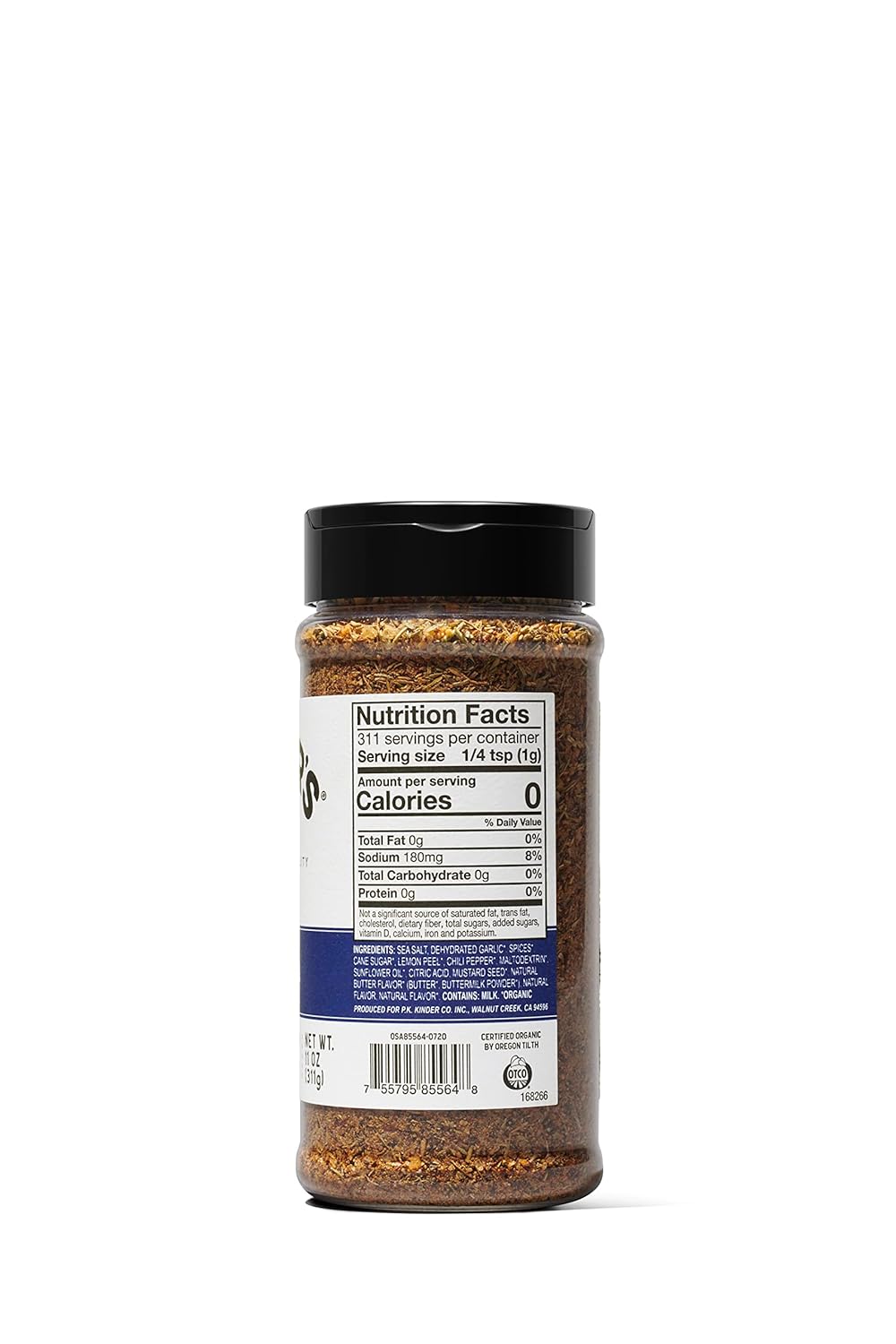 Kinder's Organic Prime Rib Rub, Premium Quality Seasoning, MSG Free, USDA Certified Organic, 11 oz - Image 2