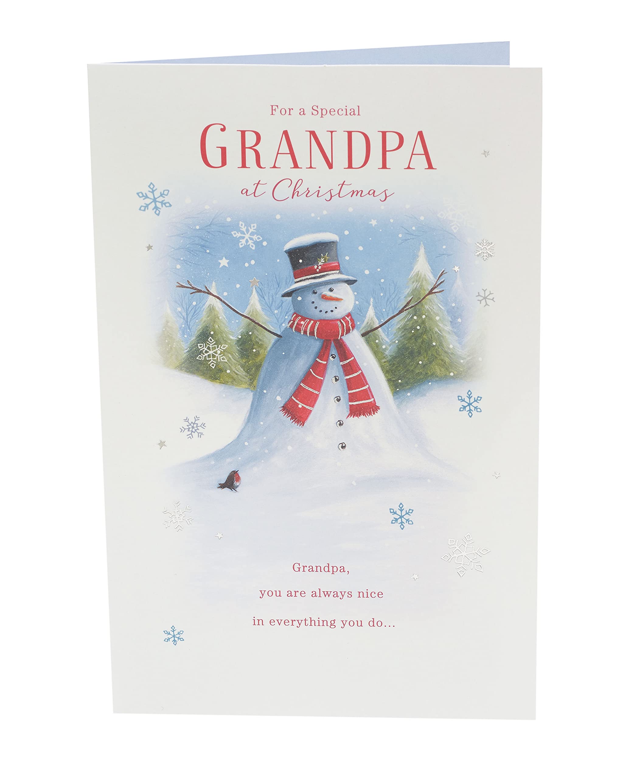 Weihnachtskarte Für Opa – Persönlich & Mit Liebevoller Botschaft | UK Greetings