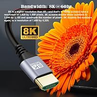 chenyang HDMI 2.1 kábel 8K 60Hz 4K 120Hz 48Gbps aranyozott 2m 3