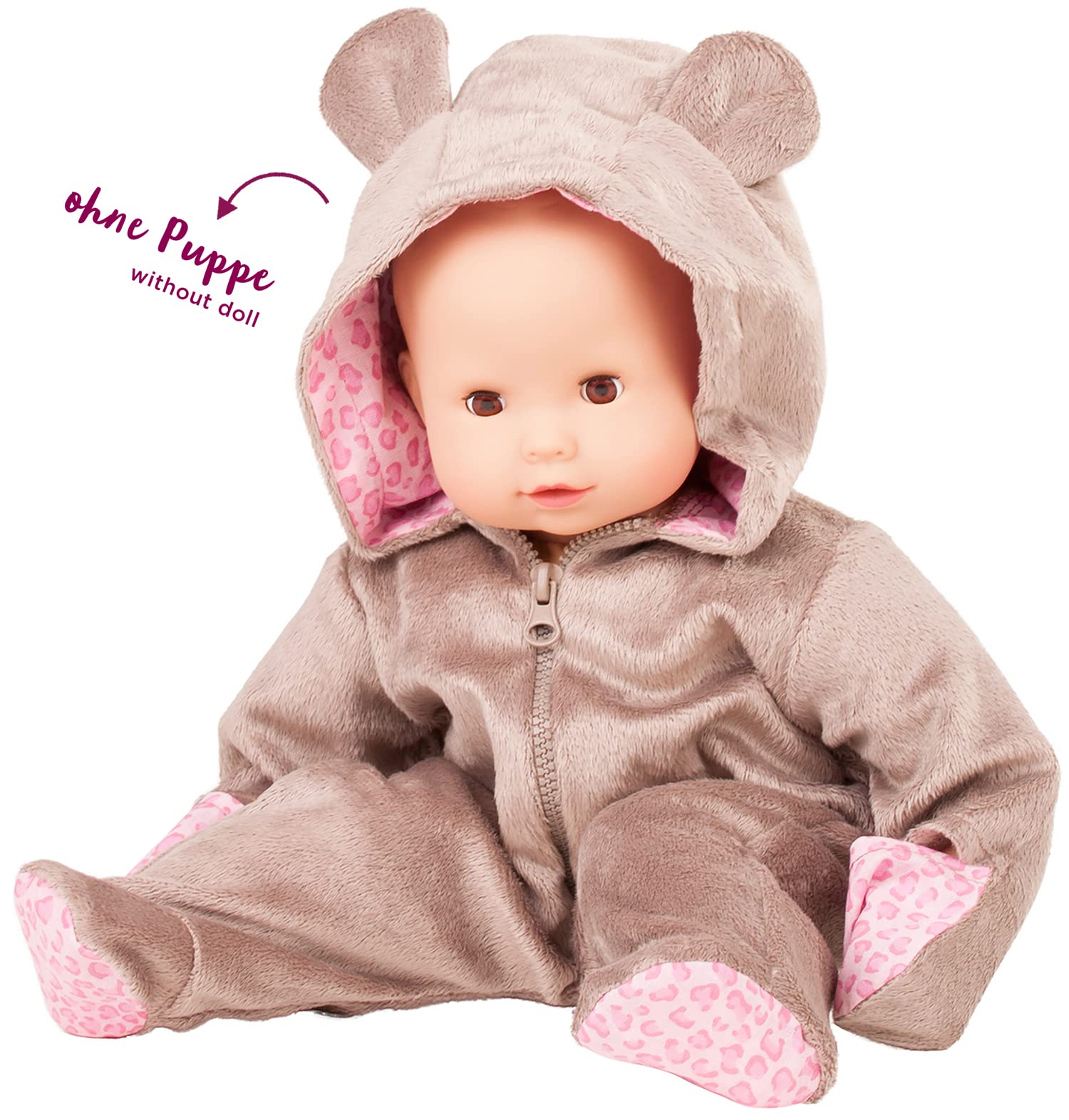 Onesie Koala Götz - Combinaison Pour Poupées 30-33 Cm (taille S) - Vêtement Doux Et Confortable