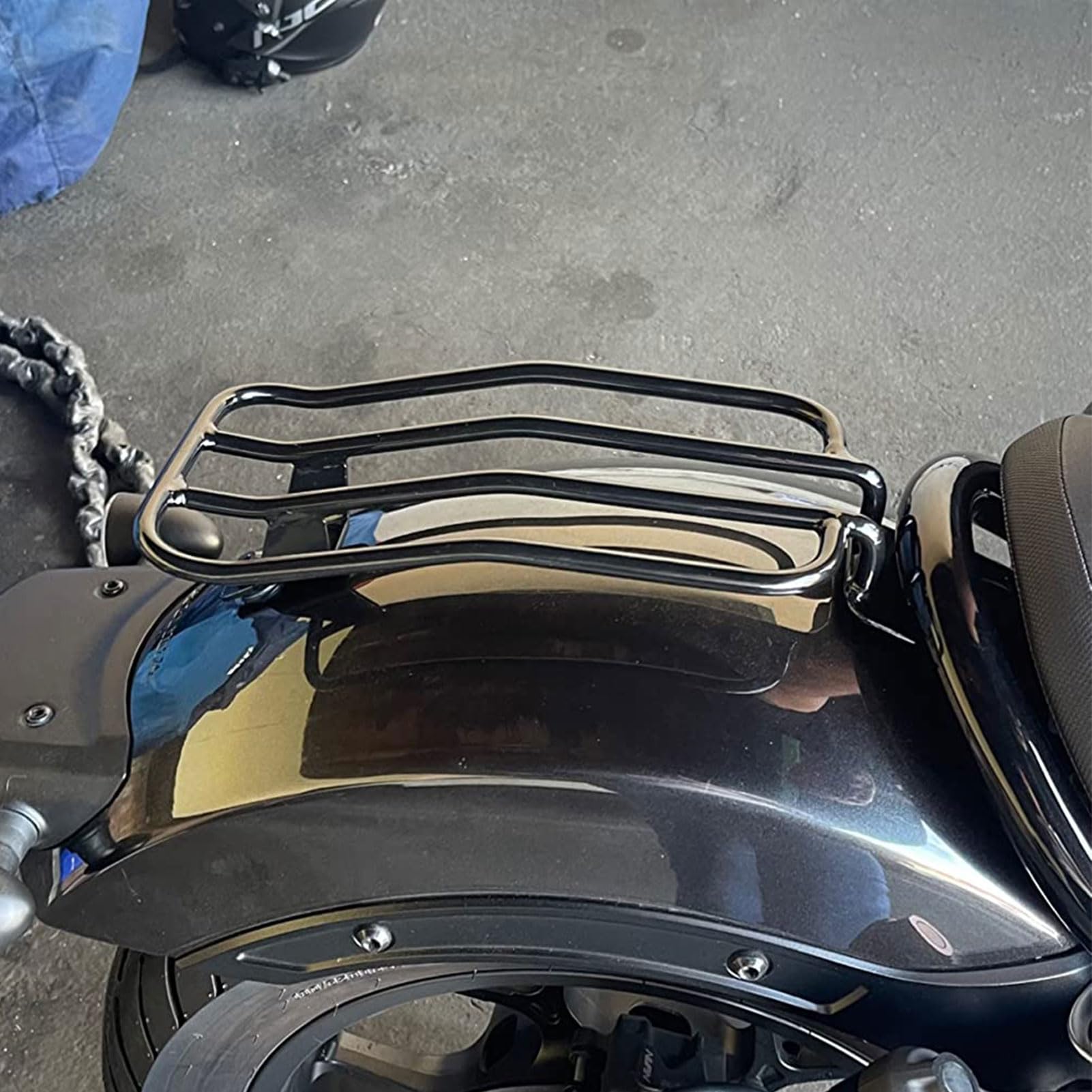 Für Rebel CMX 1100 CMX1100 Rebel 1100 2021 2022 2023 2024 Motorrad Hinten Überzogene Gepäck Rack Unterstützung Regal Solo Sitz zubehör