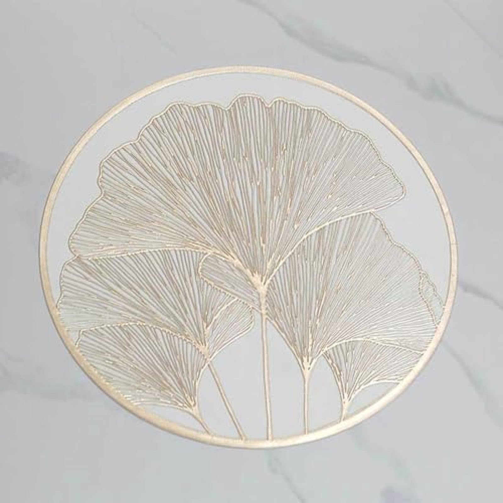Set de table ginkgo durable pour protéger votre nappe des taches de fêtes