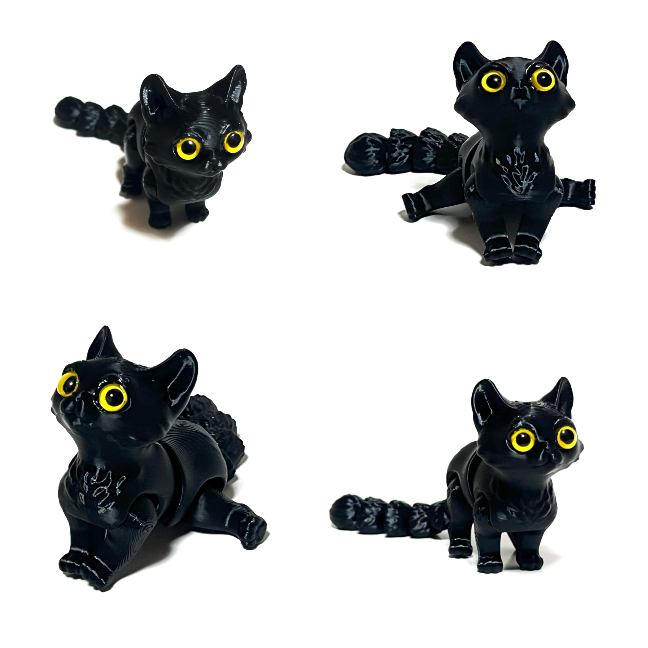 黒猫フィギュア Amazon.co.jp: 黒猫 フィギュア 関節可動 ミニサイズ 全長12