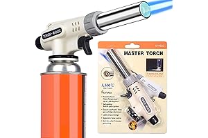 Culinary Kitchen Butane Blow Torch with Adjustable Flame