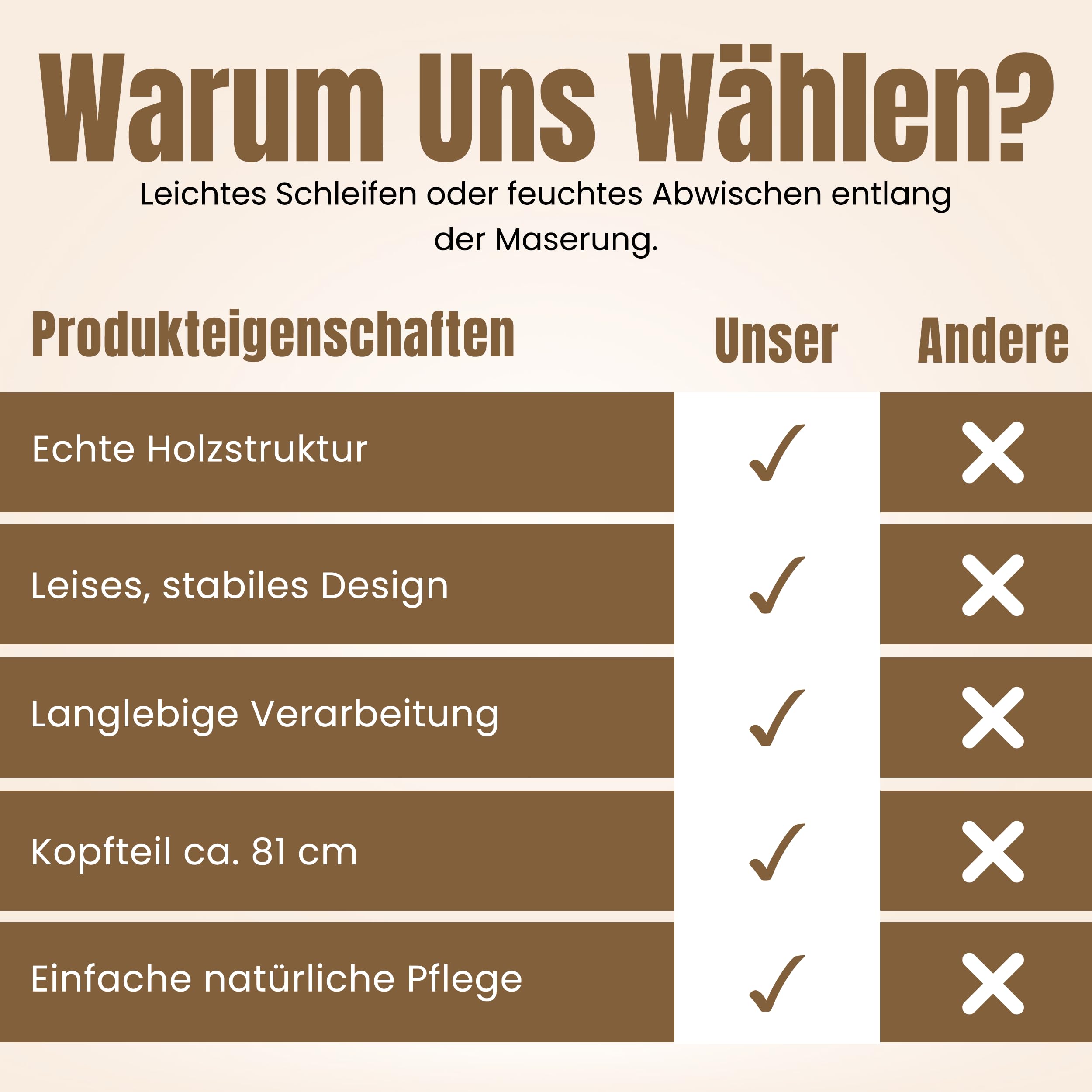Geborgenschlafen FLESSA Massivholzbett 180 x 200 cm | Schwebebett aus unbehandeltem Zirbenholz mit verborgenem Rahmen | höhenverstellbar 31–39,5 cm | holzbett inkl. GS-Start Lattenrost