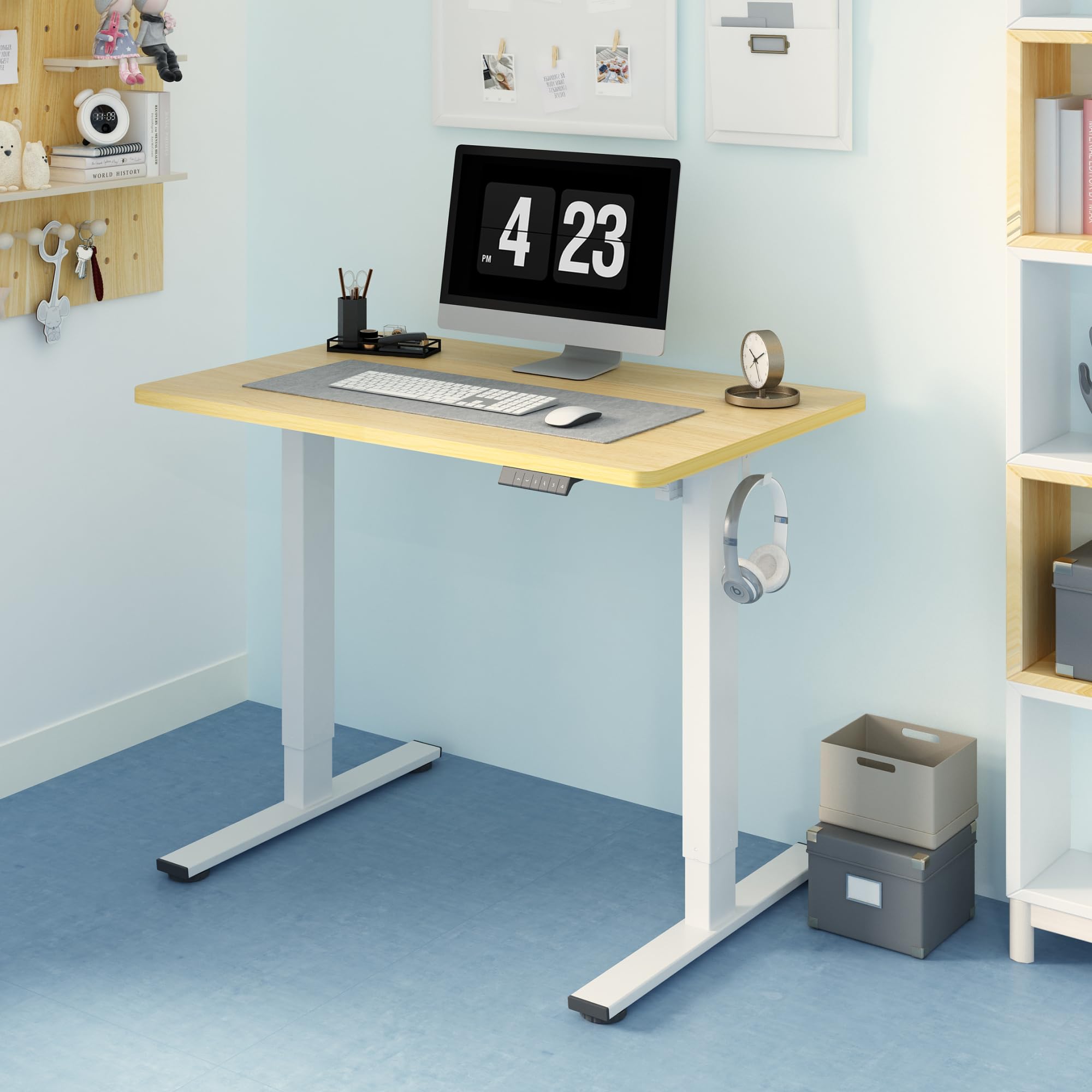 Amazon.com: FLEXISPOT EN1 One-Piece Standing Desk 40 x 24 Inches