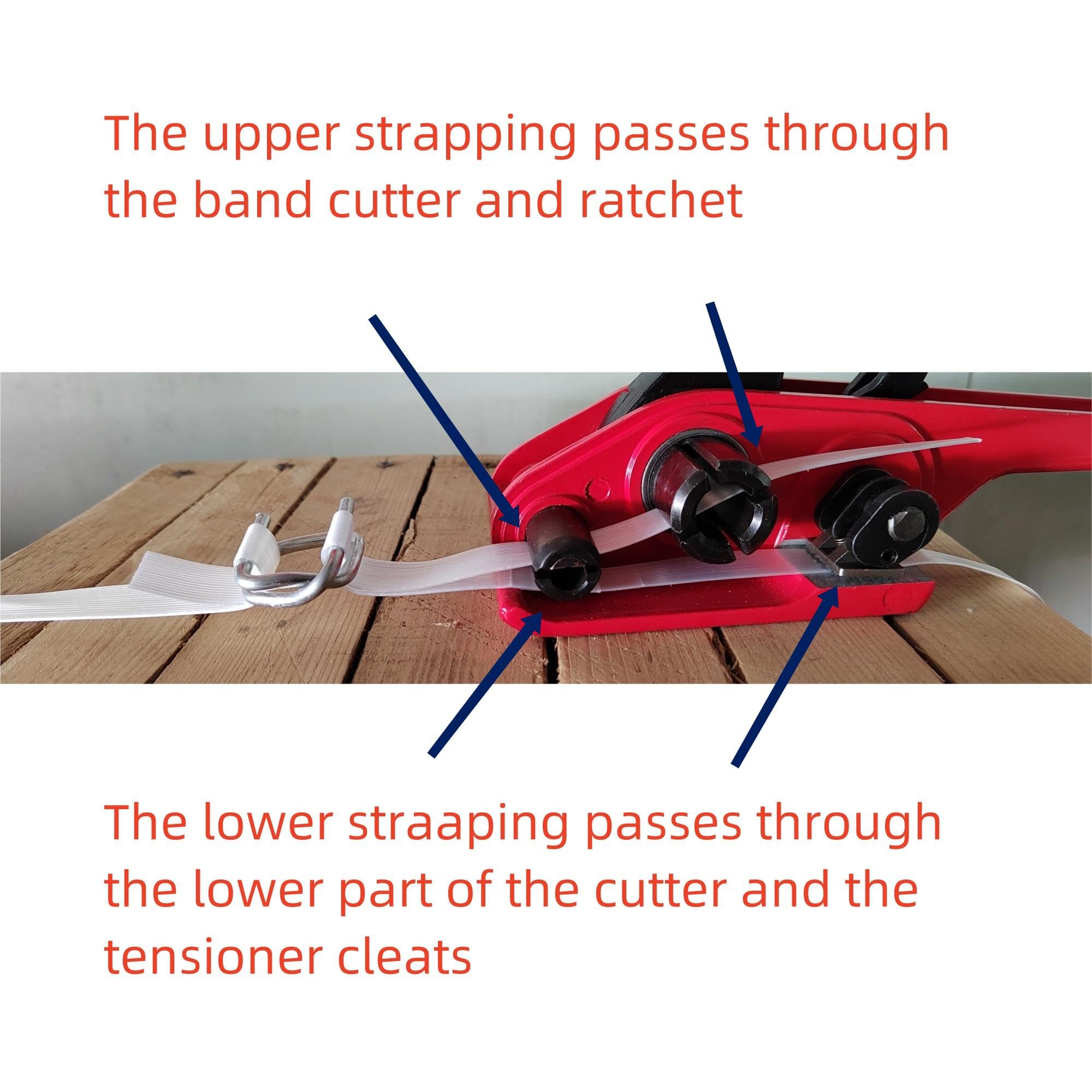 Heavy Duty Pallet Strapping Kit - 2500Lbs Break Strength -5
