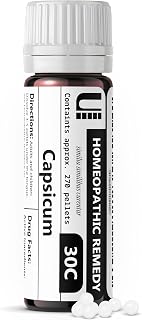 Capsicum 30C Homeopathic Remedy, 270 Pellets
