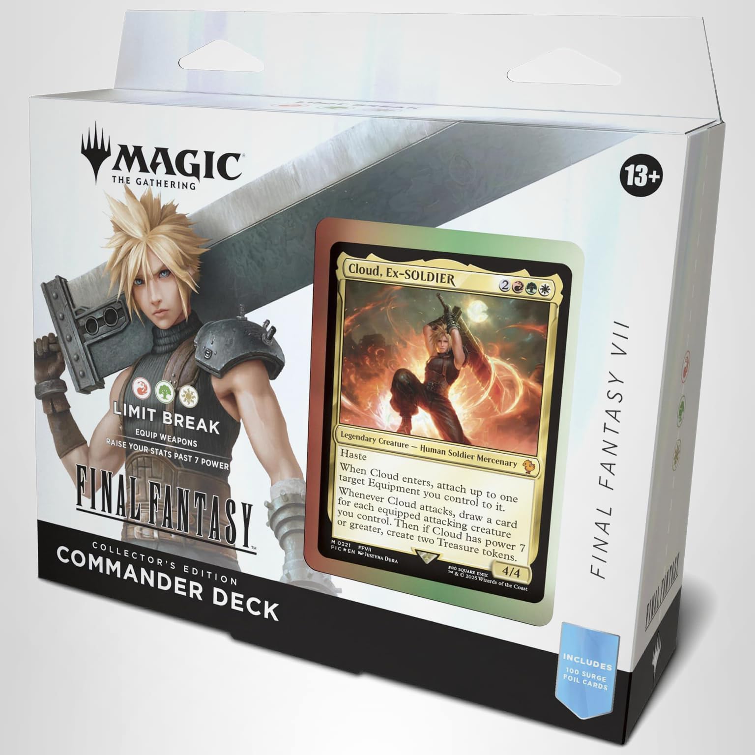 Amazon.com: Magic: The Gathering Collector's Edition Final Fantasy VII  Commander Deck