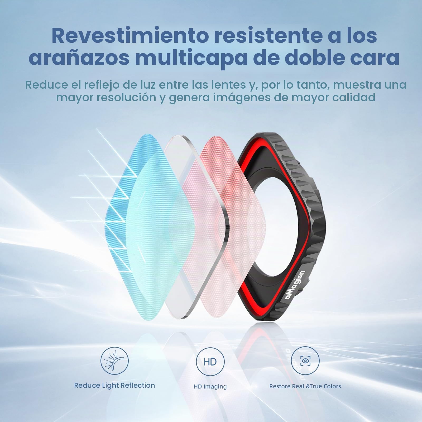 Juego de filtro de lente de filtro para Insta 360 Ace Pro/Ace UV CPL ND8-64