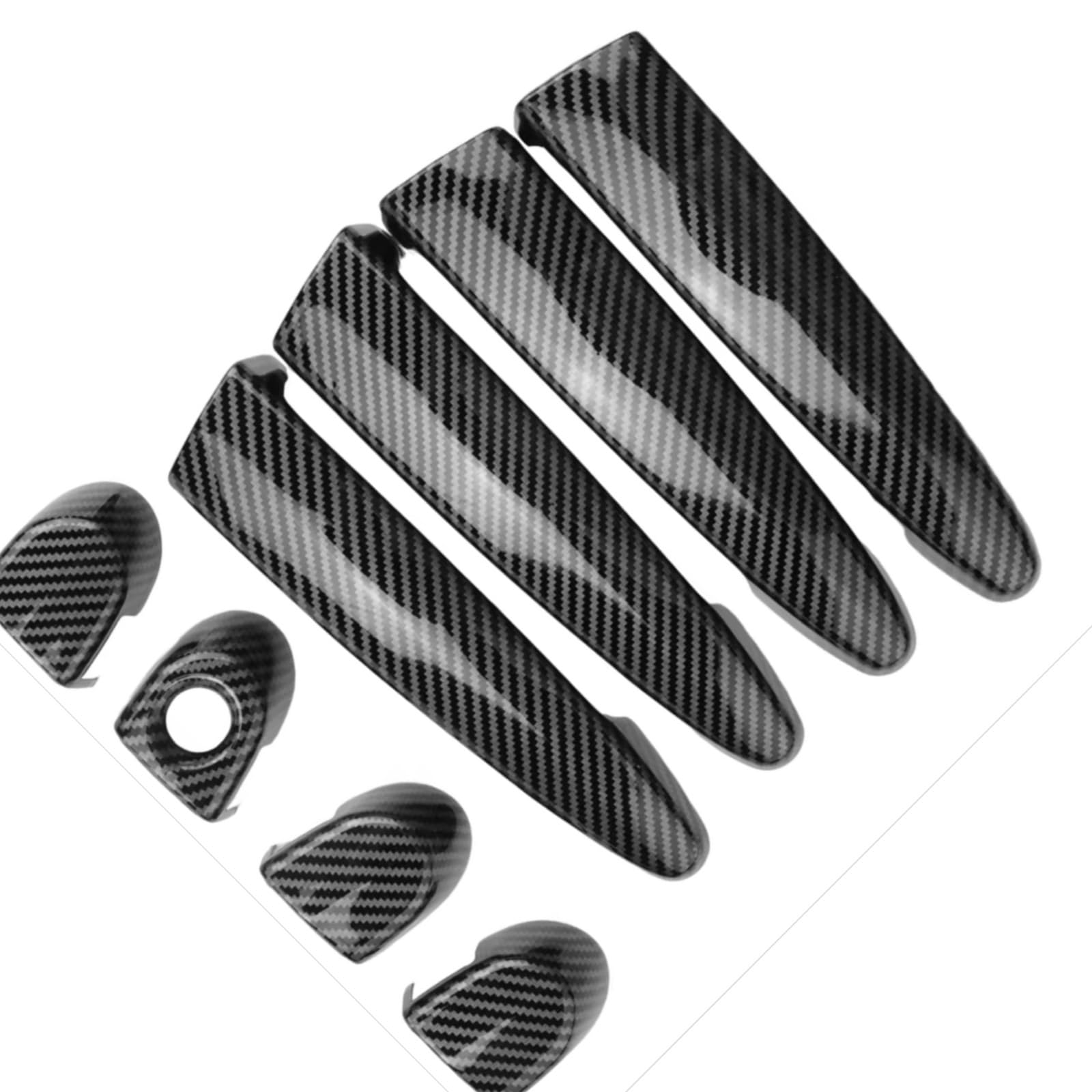 FVOIRSS Outer Door Handle Compatible with BMW X1 E84 2012-2015 for F83 2014 2015 2016 2017 2018 2019 Car Door Handle Cover Decoration Exterior Accessories