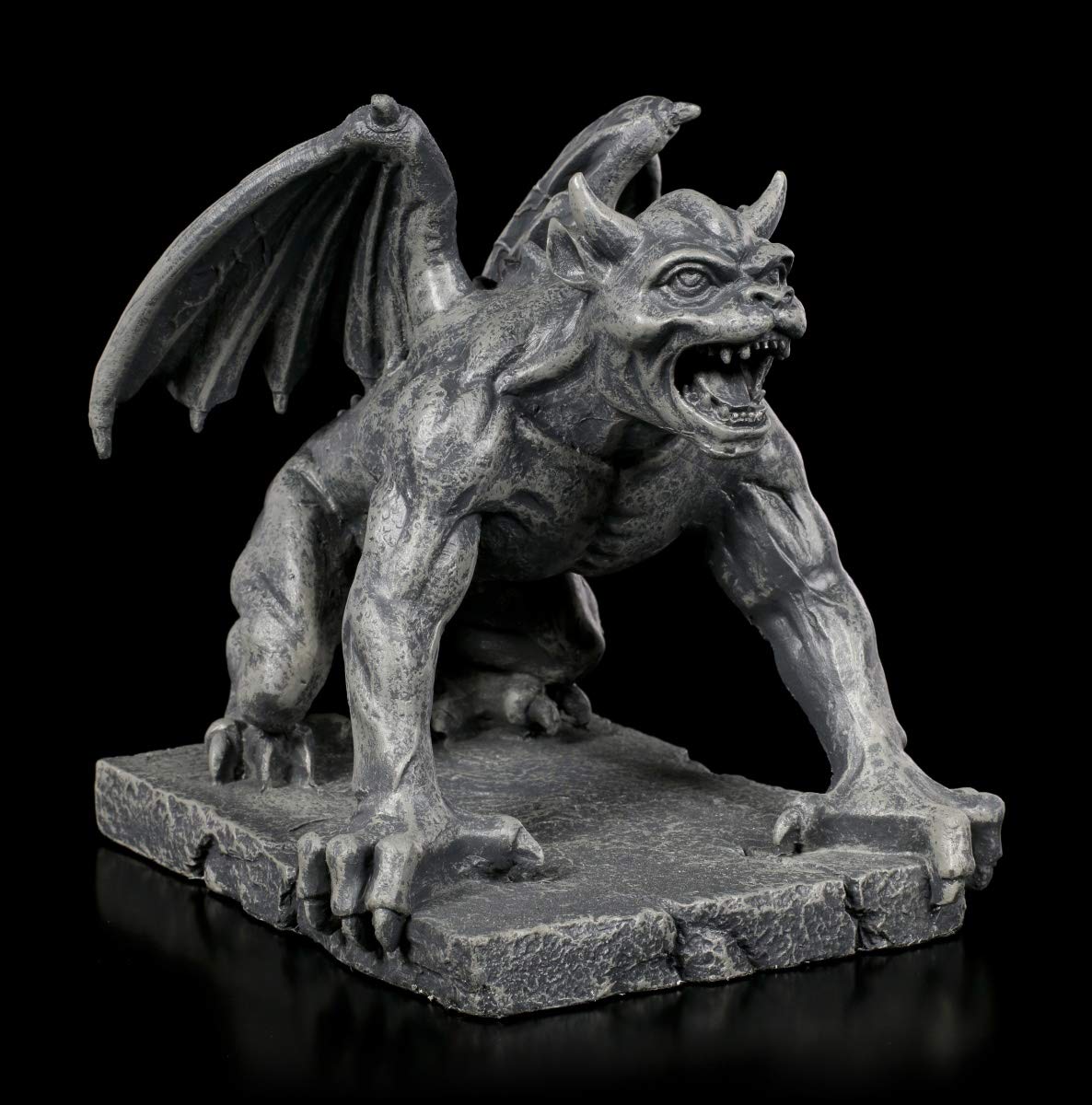 Figuren Shop GmbH Gothic Gargoyle-Figur - Conall | Fantasy-Figur, handbemalt