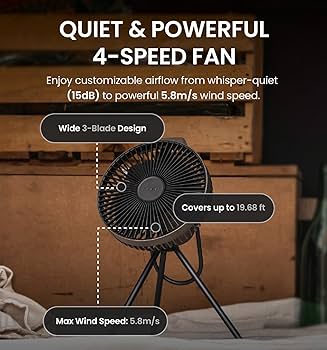 NEIGHBORHOOD V600＋　helinox CLAYMORE V600+ - Rechargeable Portable Cordless Fan – CLAYMORE USA