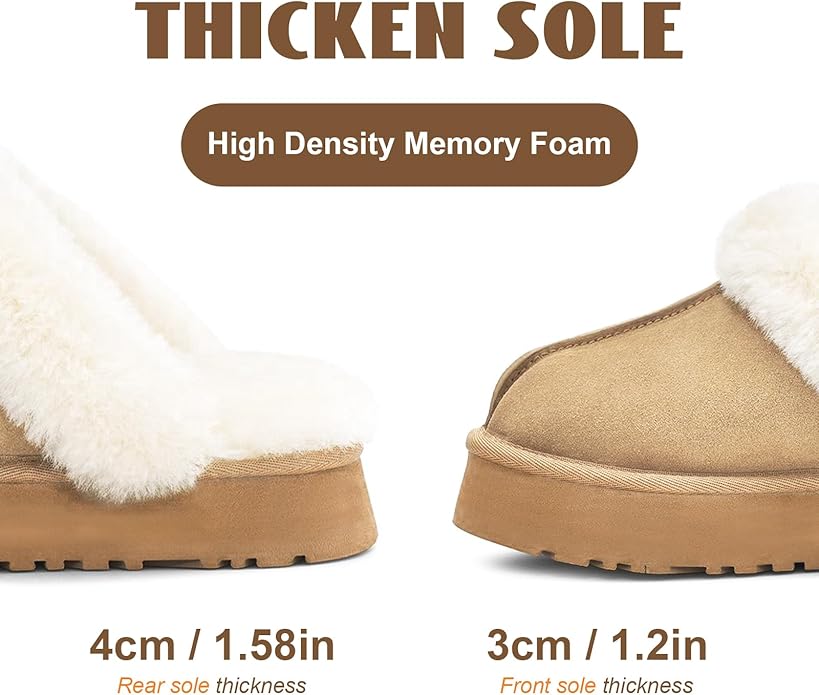 Pantuflas OOW Mujer Marrón Talla 8 miniatura 5